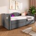 Camas individuales 99x205 Camas individuales 99x205 Gris