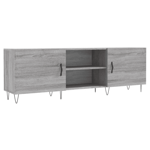 Móvel de TV - Modulo de TV - Armário de TV 150x30x50 cm derivados de madeira cinzento sonoma Móvel de TV - Modulo de TV - Armário de TV 150x30x50 cm derivados de madeira cinzento sonoma