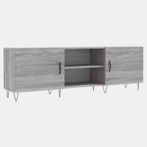 Móvel de TV - Modulo de TV - Armário de TV 150x30x50 cm derivados de madeira cinzento sonoma