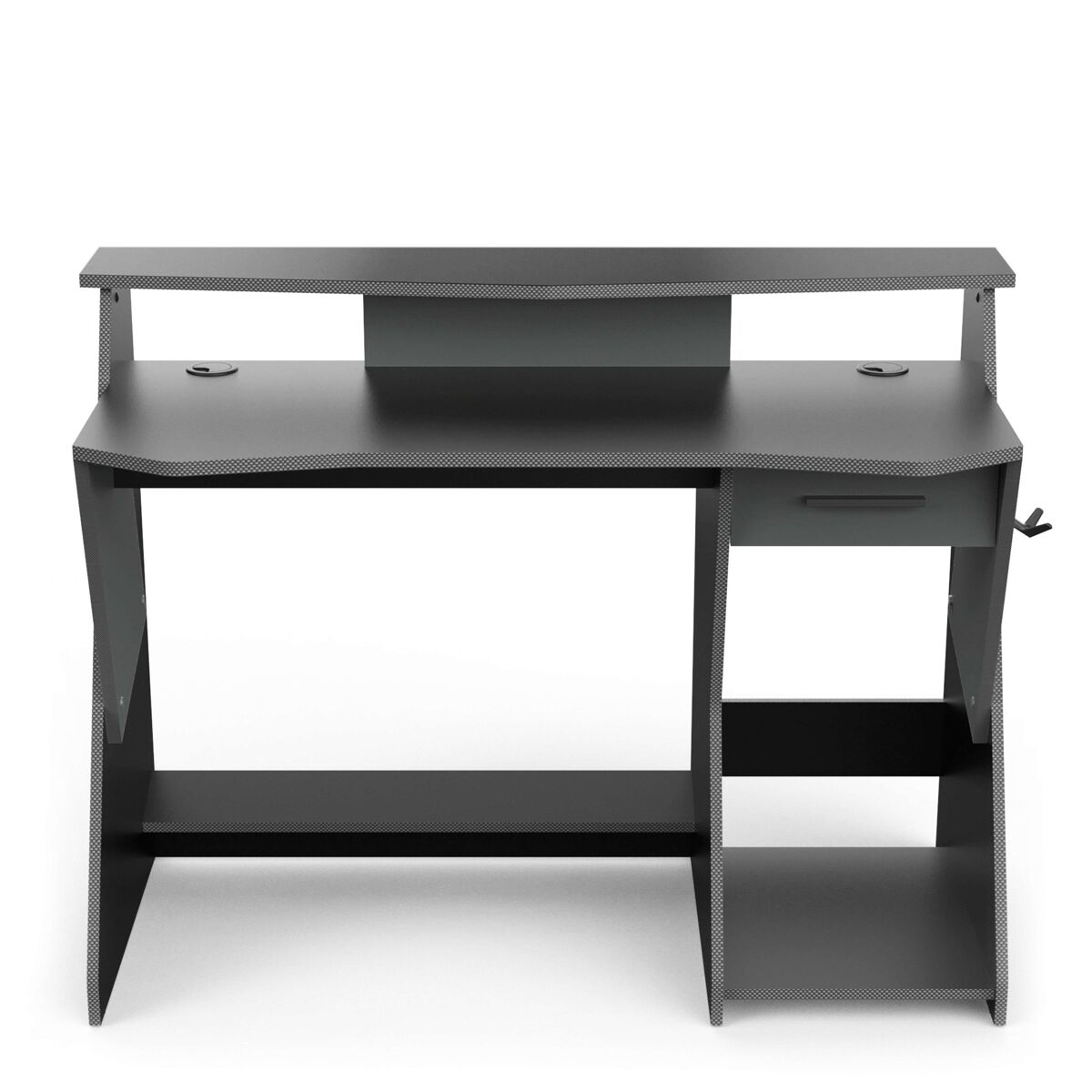 Mesa Gaming con Cajón y Gancho para Cascos