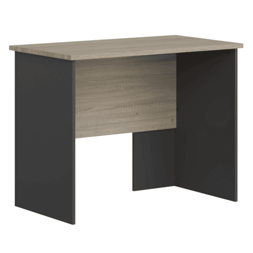 Mesa de estudo industrial Nibis em carvalho Sonoma e cinza antracite 100 cm Mesa de estudo industrial Nibis em carvalho Sonoma e cinza antracite 100 cm