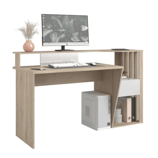 Secretária de design moderno em cor carvalho japonês 157x92x60 cm Secretária de design moderno em cor carvalho japonês 157x92x60 cm