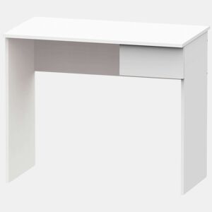 Secretária estilo jovem Turim com gaveta em melamina de carvalho cambriano 90x75x50 cm