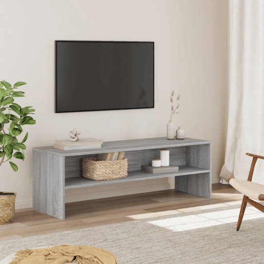 Móvel de TV - Modulo de TV - Armário de TV 120x40x40 cm derivados de madeira cinzento sonoma