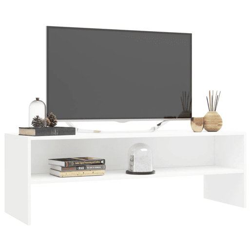 Móvel de TV - Modulo de TV - Armário de TV 120x40x40 cm aglomerado branco