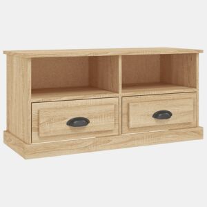 Móvel de TV - Modulo de TV - Armário de TV 93x35,5x45 cm derivados de madeira carvalho sonoma