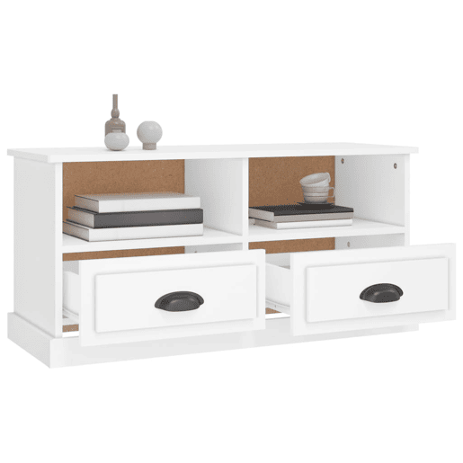 Móvel de TV - Modulo de TV - Armário de TV 93x35,5x45 cm derivados de madeira branco