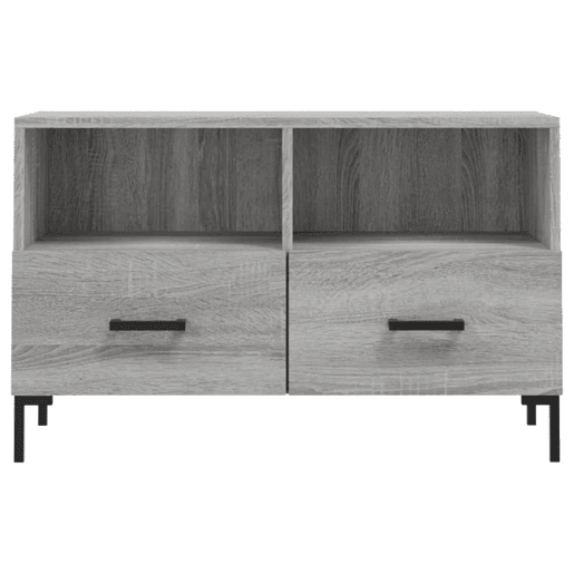 Móvel de TV - Modulo de TV - Armário de TV 80x36x50 cm derivados de madeira cinzento sonoma