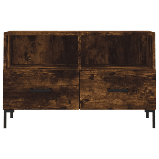 Móvel de TV - Modulo de TV - Armário de TV 80x36x50 cm derivados de madeira carvalho fumado