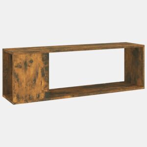 Móvel de TV - Modulo de TV - Armário de TV 100x24x32 cm derivados madeira carvalho fumado