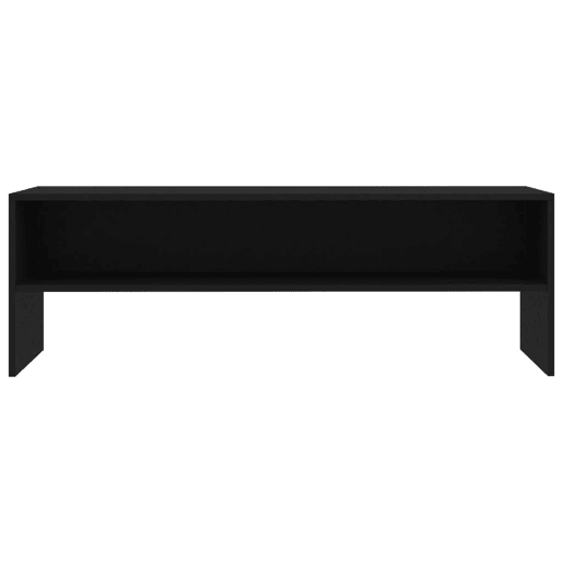 Móvel de TV - Modulo de TV - Armário de TV 120x40x40 cm contraplacado preto