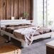 Cama de matrimonio Cama de matrimonio Blanco