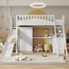 Cama alta para niño Cama alta para niño Blanco