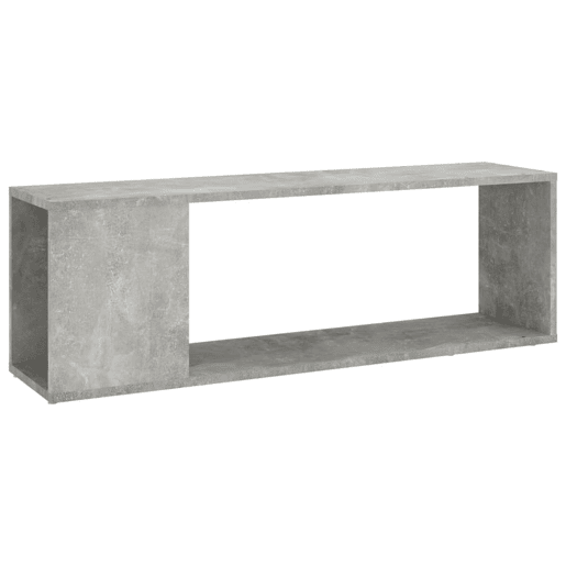 Móvel de TV - Modulo de TV - Armário de TV 100x24x32 cm derivados de madeira cinzento cimento