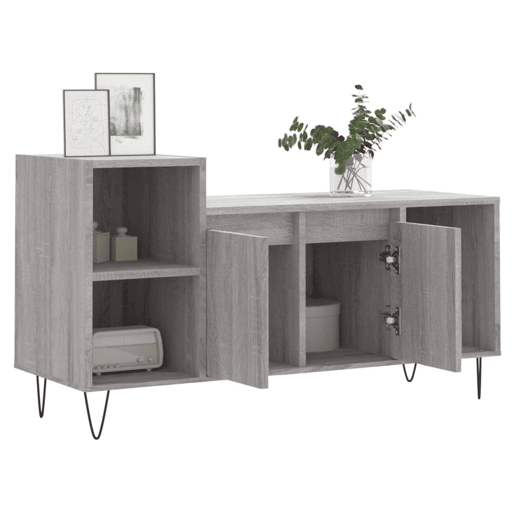 Móvel de TV - Modulo de TV - Armário de TV 100x35x55 cm derivados de madeira cinzento sonoma