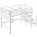 Cama alta para niños 145x255 Cama alta para niños 145x255 Blanco