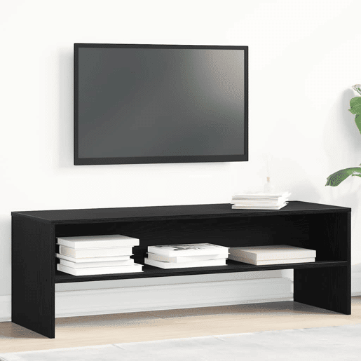Móvel de TV - Modulo de TV - Armário de TV 120x40x40 cm derivados de madeira carvalho preto