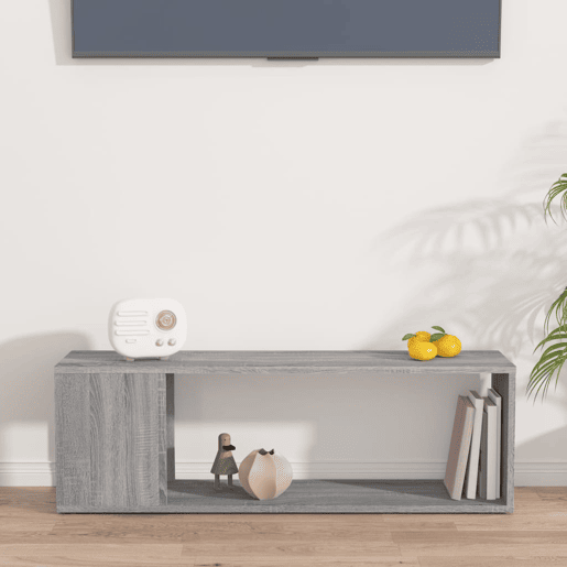 Móvel de TV - Modulo de TV - Armário de TV 100x24x32 cm derivados de madeira cinzento sonoma