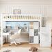 Cama alta para niño Cama alta para niño Blanco