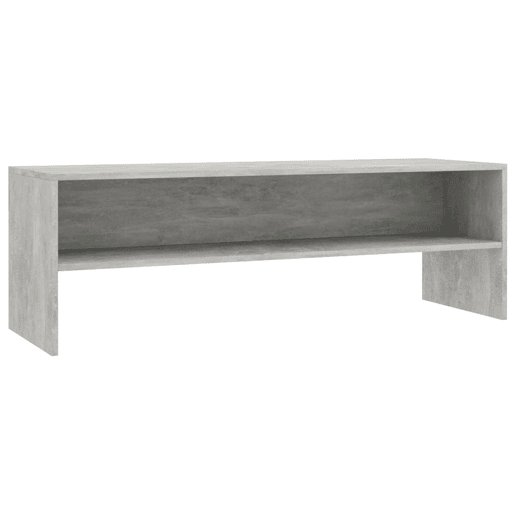 Móvel de TV - Modulo de TV - Armário de TV 120x40x40 cm derivados de madeira cinzento cimento