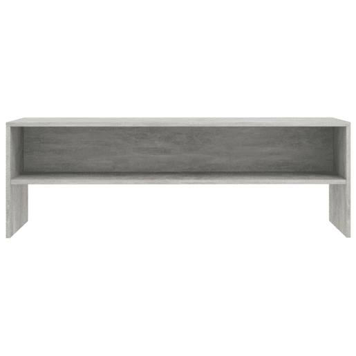 Móvel de TV - Modulo de TV - Armário de TV 120x40x40 cm derivados de madeira cinzento cimento