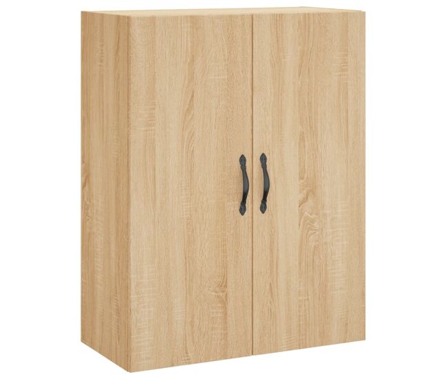Vidaxl armario de pared madera ingeniería roble sonoma 69,5x34x90 cm