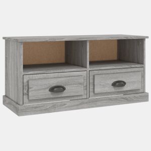 Móvel de TV - Modulo de TV - Armário de TV 93x35,5x45 cm derivados de madeira cinzento sonoma