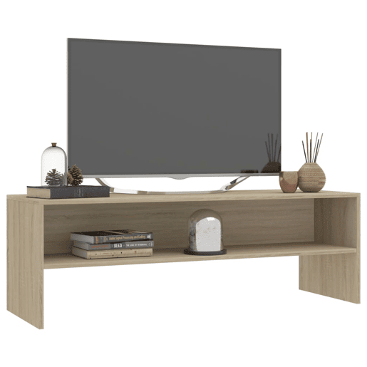 Móvel de TV - Modulo de TV - Armário de TV 120x40x40 cm derivados de madeira carvalho sonoma