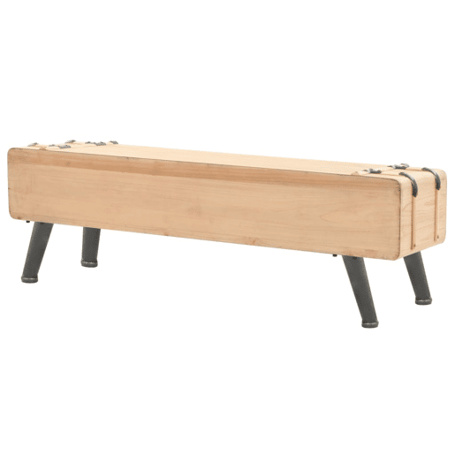 Móvel de TV - Modulo de TV - Armário de TV madeira de abeto maciça 120x33x35 cm