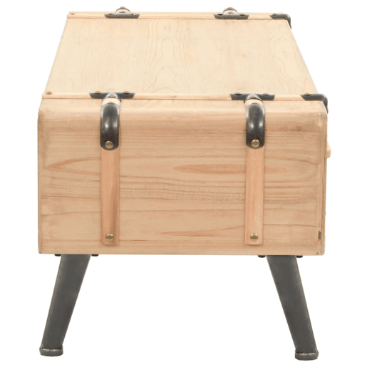Móvel de TV - Modulo de TV - Armário de TV madeira de abeto maciça 120x33x35 cm