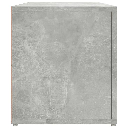 Móvel p TV, Armário de TV 100x31,5x35 cm derivados madeira cinzento cimento