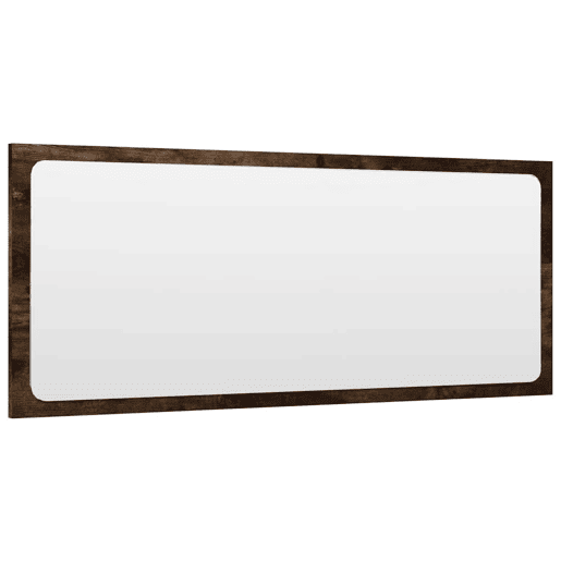 vidaXL 2 pcs conj. móveis casa de banho derivados madeira cor fumado