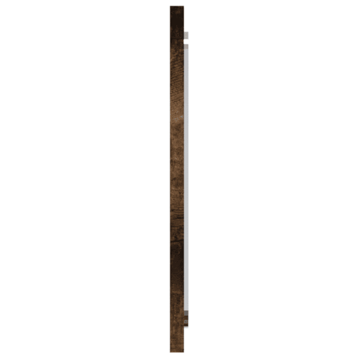 vidaXL 2 pcs conj. móveis casa de banho derivados madeira cor fumado