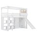 Cama alta para niño Cama alta para niño Blanco