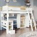 Cama alta para niño Cama alta para niño Natural/ Blanco
