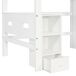 Cama alta para niño Cama alta para niño Natural/ Blanco