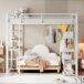 Cama alta para niño Cama alta para niño Blanco