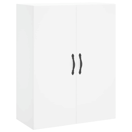 vidaXL Armário de parede 69,5x34x90 cm derivados de madeira branco