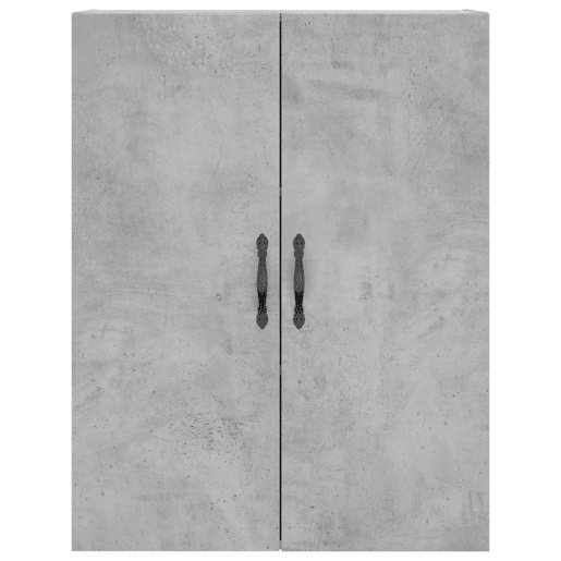 vidaXL Armário de parede 69,5x34x90 cm deriv. madeira cinzento cimento vidaXL Armário de parede 69,5x34x90 cm deriv. madeira cinzento cimento