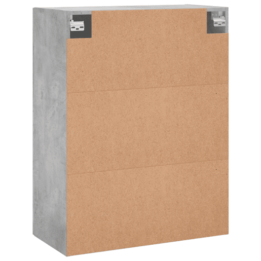 vidaXL Armário de parede 69,5x34x90 cm deriv. madeira cinzento cimento vidaXL Armário de parede 69,5x34x90 cm deriv. madeira cinzento cimento