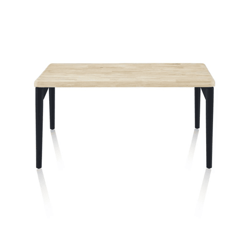 Mesa de comedor Padma Preto - Carvalho 140 x 76 x 80 cm