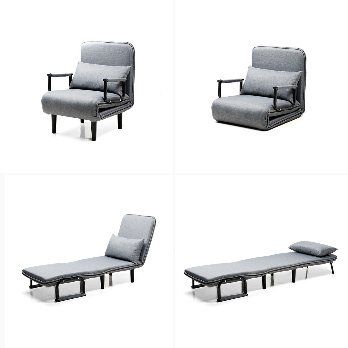 Sofá Cama Convertible Individual 4 en 1