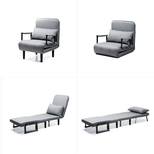 Sofá-cama Individual Convertível 4 em 1 Softfa InnovaGoods Sofá-cama Individual Convertível 4 em 1 Softfa InnovaGoods