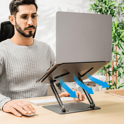 Suporte Dobrável e Regulável para Portátil Lastan InnovaGoods