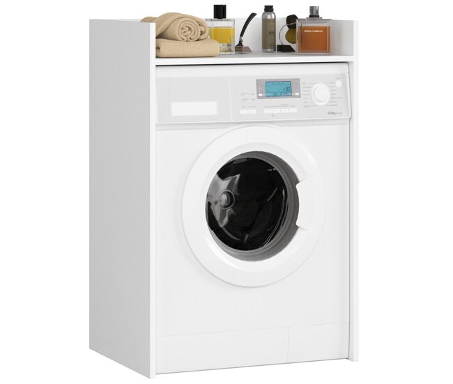Armario para lavadora akord fin blanco 64 cm 64x50x98 cm