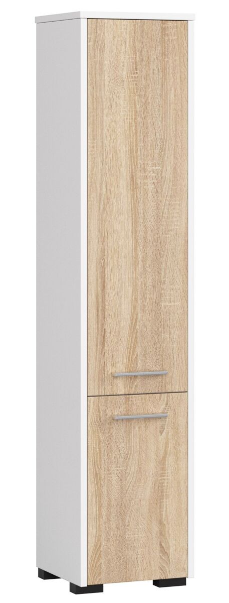 Columna de baño AKORD FIN 30 Blanco/ Madera