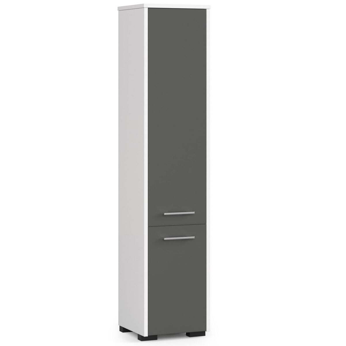 Columna de baño AKORD FIN 30 Blanco/ Gris