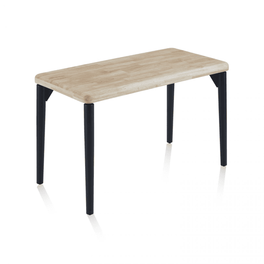 Mesa de estudo Padma Preto - Carvalho 120 x 76 x 60 cm