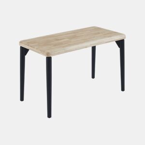 Mesa de estudo Padma Preto - Carvalho 120 x 76 x 60 cm