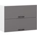 Armario colgante de cocina OLIWIA G2 W80 80 Armario colgante de cocina OLIWIA G2 W80 80 Blanco/ Gris